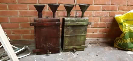 Photo of free Oil? Filter mixer containers (Trowbridge) #1