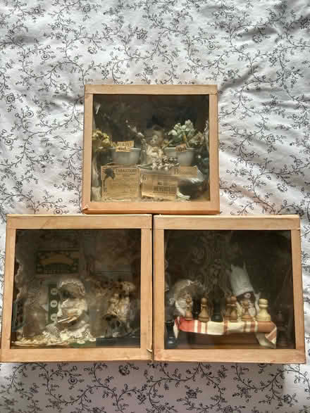 Photo of free 3 decorative boxes (dioramas) (Hampstead Heath/Belsize Park) #1