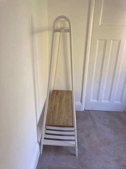 Photo of free Habitat Double Clothes Rail - White (Belmont HA7) #3