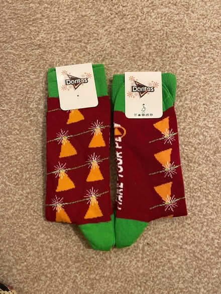 Photo of free 2x novelty Doritos pairs of socks (Hillingdon UB8) #1