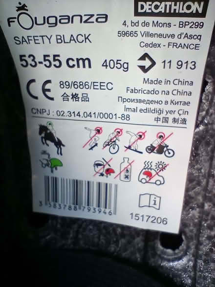 Photo of free Child's riding helmet and gloves (Kingswood SS16) #4