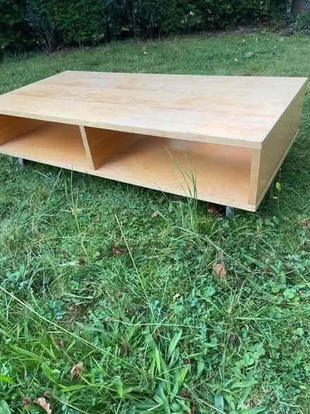 Photo of free Sturdy wooden tv unit (Charlton OX12) #1