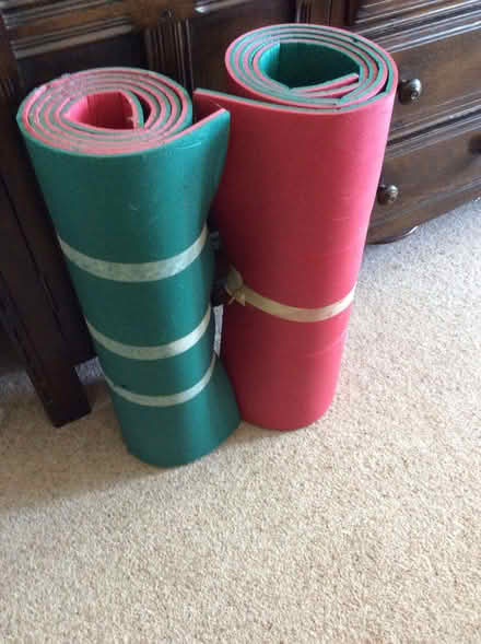 Photo of free Two dense foam camping mats (West Oxfordshire OX29) #1