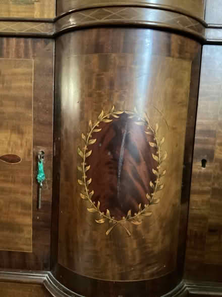 Photo of free Beautiful early 20th C display cabinet (DA1) #1