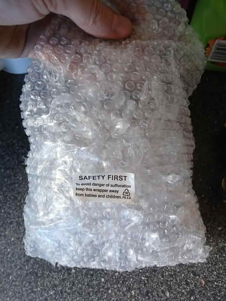 Photo of free Clear plastic flowers (Dawlish) #3