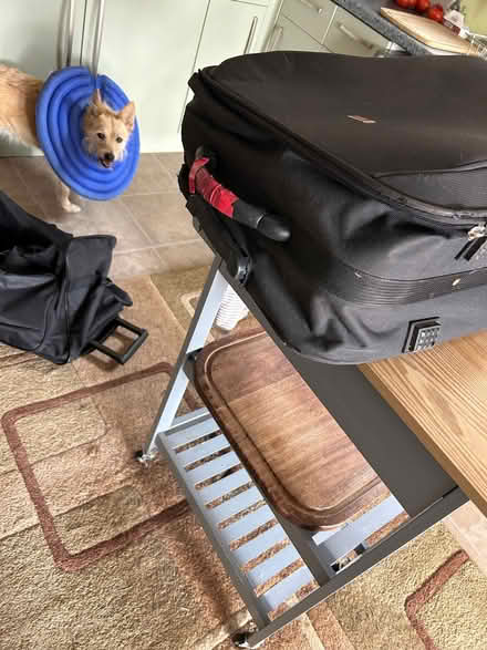 Photo of free Large hold-all style suitcase, 2 wheels (Waterlooville PO7) #3