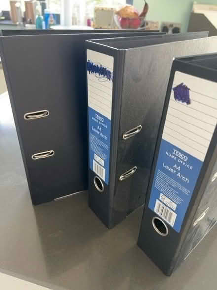Photo of free 3 lever arch files (Broxbourne EN10) #1