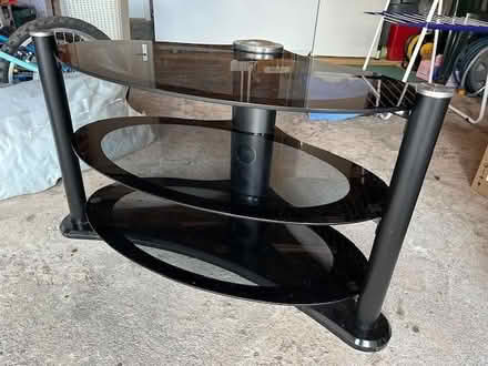Photo of free Glass shelved table (Bridge of Allan FK9) #1