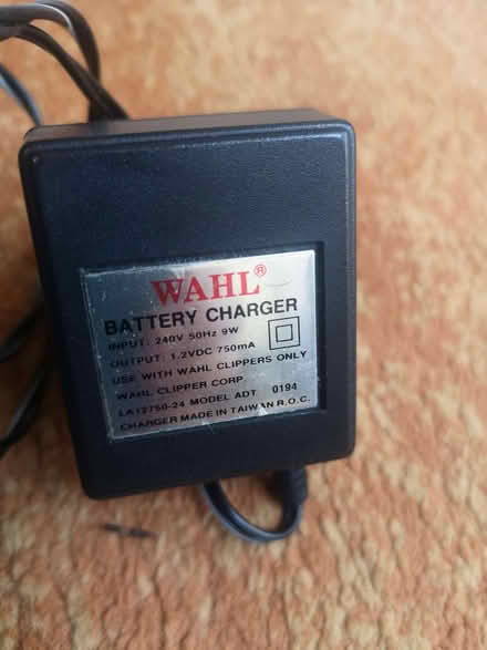 Photo of free Wahl battery charger (Brincliffe Edge S7) #2