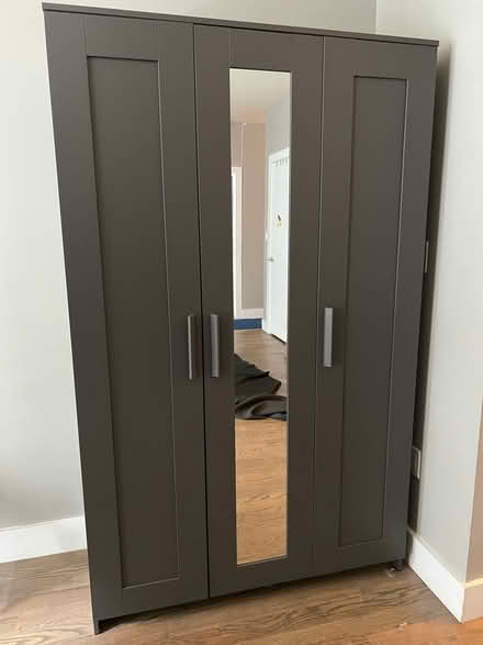 Photo of free Gray IKEA wardrobe (Brooklyn 11226) #4