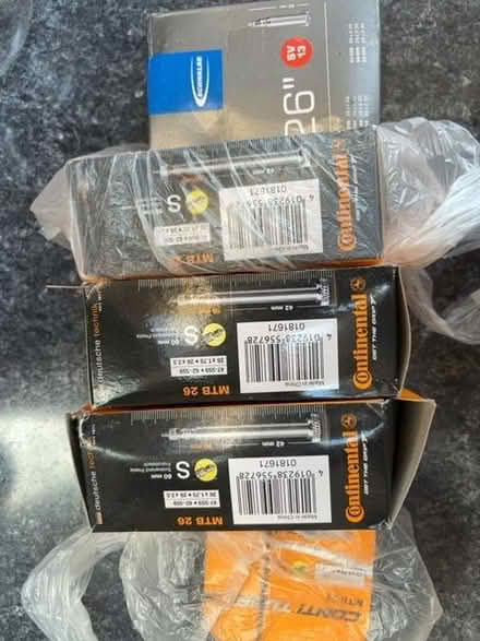 Photo of free 26 inch MTB inner tubes, presta valve (Fareham PO16) #1