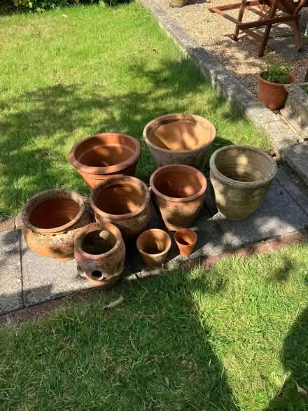 Photo of free Terracotta pots (Patcham BN1) #1