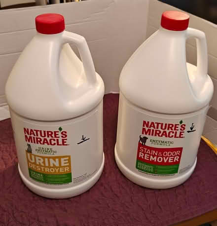 Photo of free Two ~1/2 gals of Nature's Miracle (Magnuson) #1