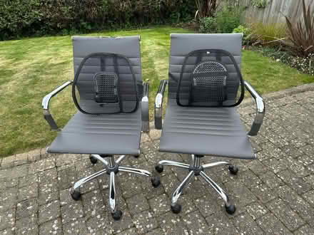 Photo of free 2 Gas lift study or office chairs (Warnham) #1