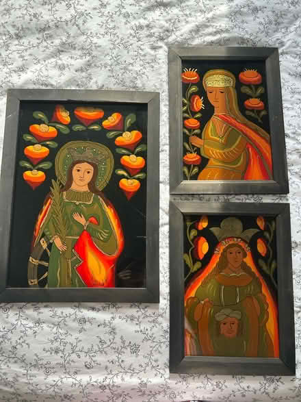 Photo of free 3 Virgin Mary Portraits (Hampstead Heath/Belsize Park) #1