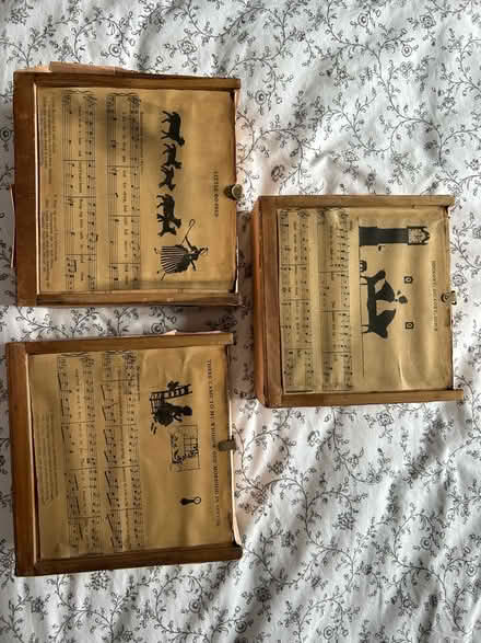 Photo of free 3 decorative boxes (dioramas) (Hampstead Heath/Belsize Park) #2