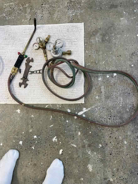 Photo of free Casting torch and regulators (North Shoreline) #1