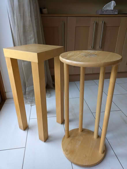Photo of free Wooden plant stands (Hertford SG14) #1