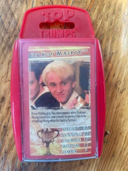Photo of free Harry Potter top trumps (CR2) #1