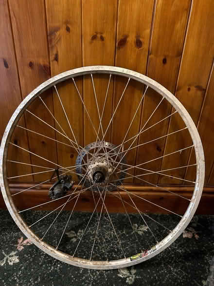 Photo of free Front and rear mountain bike wheels (Pallet Hill CA11) #2