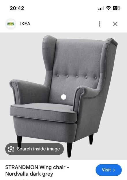Photo of IKEA Strandmon Armchair (Chiswick) #1