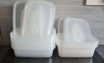 Photo of free Plastic tubs with lids (Vale LA1) #1