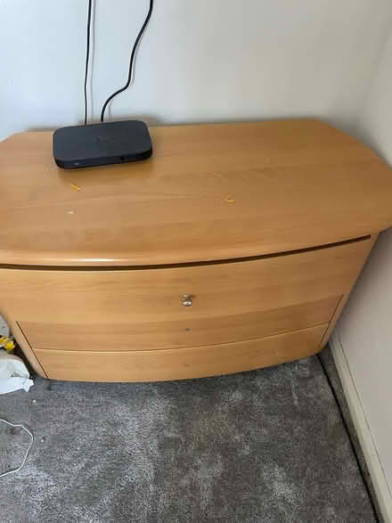 Photo of free 3 drawer solid wood (Havant PO9) #2