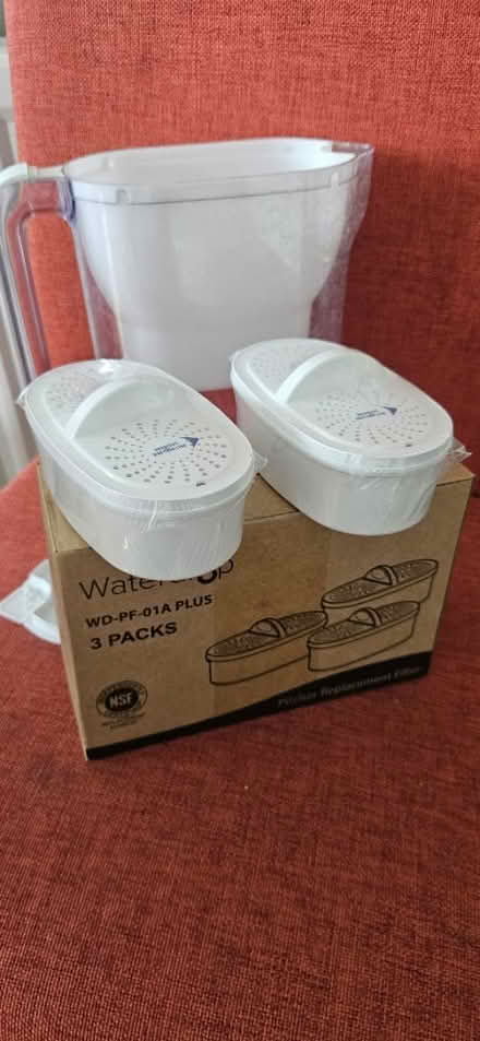 Photo of free Water jug and 2xfilter (Gallions Reach) #2