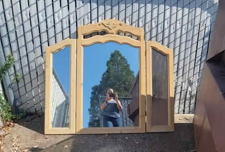 Photo of free Foldable three sided mirror (Corner of Cirby & Vernon) #1