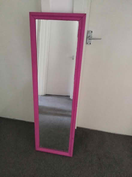 Photo of free Wooden framed mirror (Kingston KT2) #1