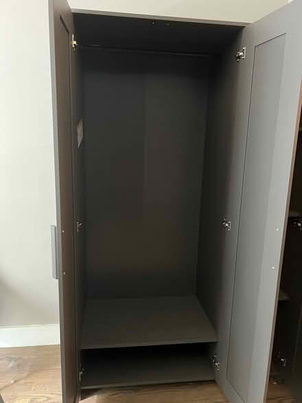 Photo of free Gray IKEA wardrobe (Brooklyn 11226) #3