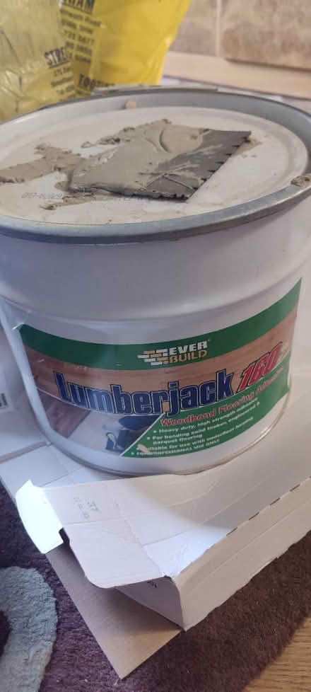 Photo of free Wood floor adhesive (Kennington near park) #2