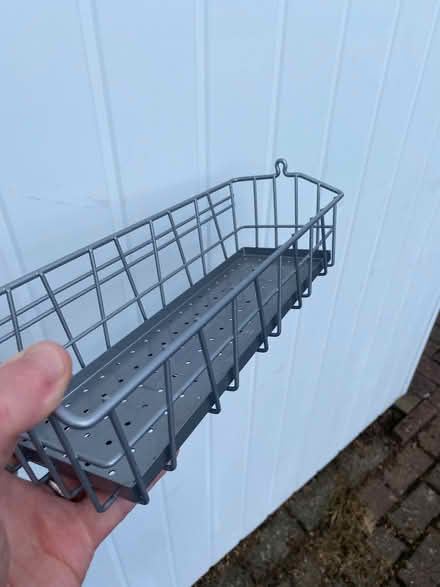 Photo of free Small metal shelf (Chorlton, Manchester) #2