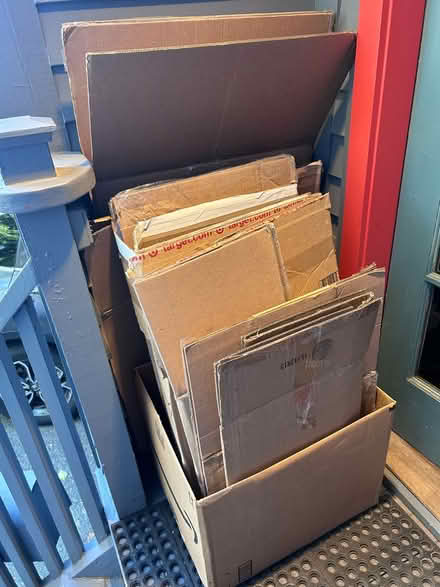 Photo of free Moving boxes and supplies (Riverside, Cambridge) #1