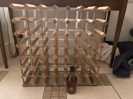 Photo of free Wine rack (Barnes, London SW13 9HJ) #1