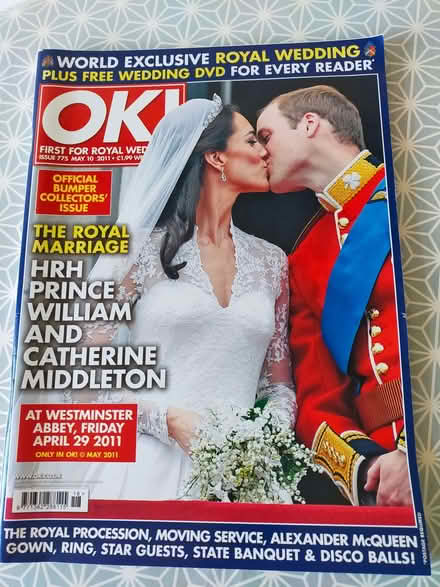 Photo of free Magazine about the royal wedding (Bromborough CH63) #1