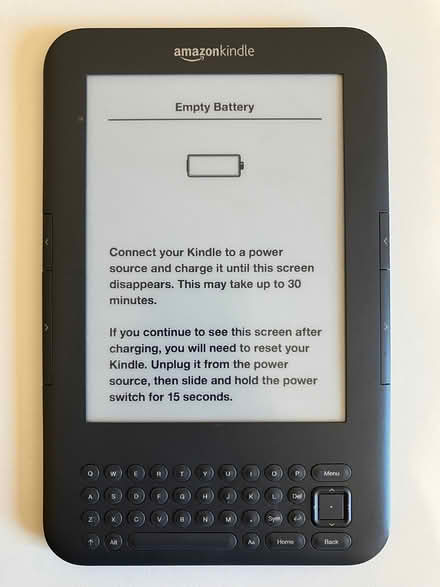 Photo of free Old Kindle e-Reader (Pilrig EH6) #2