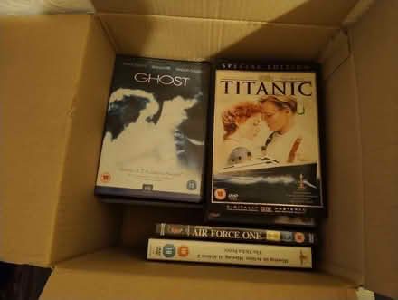 Photo of free 2 boxes of DVD's (Huyton L36) #1