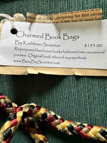Photo of free Antique book remade into purse (Mount Pleasant) #2