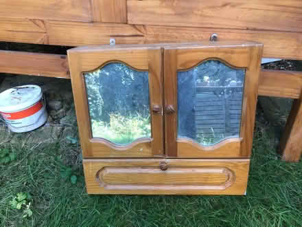 Photo of free Pine Bathroom Cabinet-upcycle project (Weston Estate LS21) #1