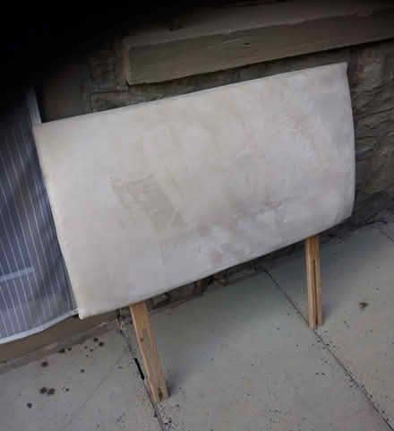 Photo of free single headboard (Wood Top) #1