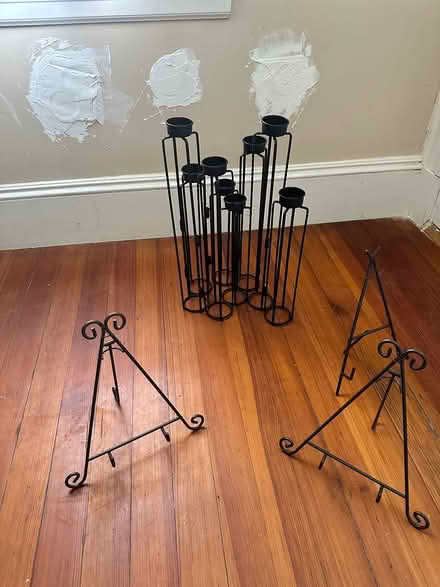 Photo of free Candles holder, plate metal holders (Watertown) #1