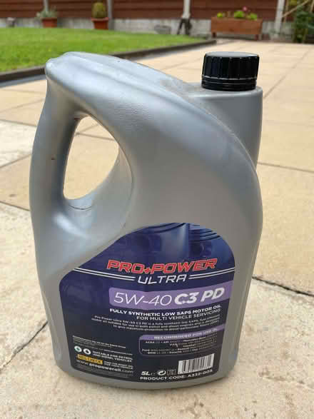Photo of free Engine oil-5w-40 C3 PD for VW GOLF MK 4 TDI Diesel (Sheldon B92) #1