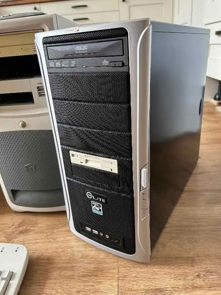 Photo of free Computer tower, keyboard and cables (Horsforth LS18) #1