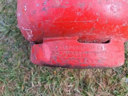Photo of free Gas cylinder small (Trowbridge) #2