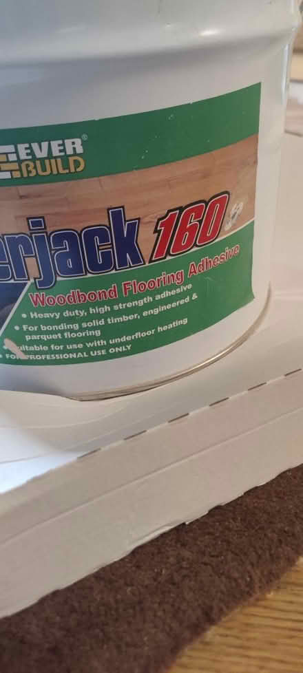 Photo of free Wood floor adhesive (Kennington near park) #1
