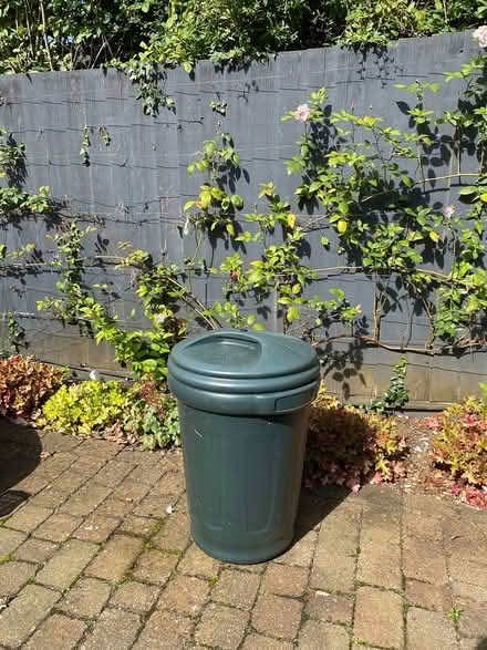 Photo of free 80l plastic bin with lid (OX28, Witney) #1