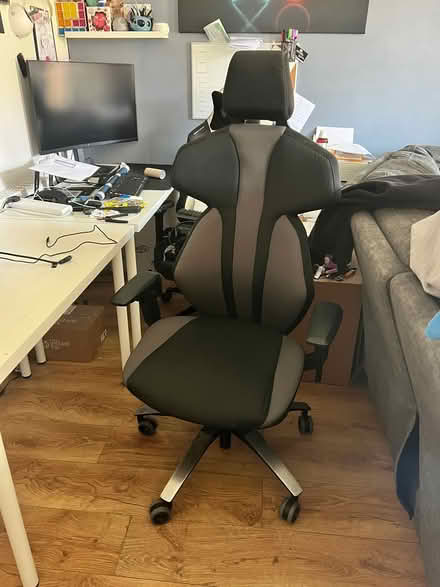 Photo of free Black gaming chair (Gorton M18) #1