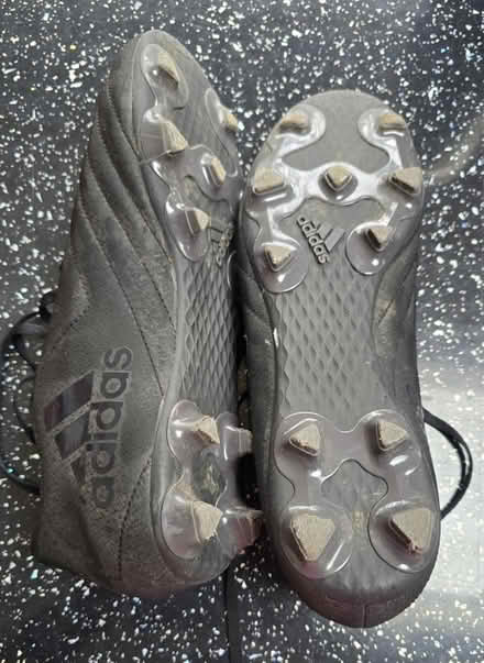 Photo of free Adidas football shoes + shin guard (Harlow, CM19) #1