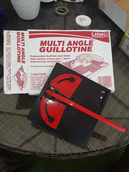Photo of free Model making guillotine (Churchgate EN8) #1